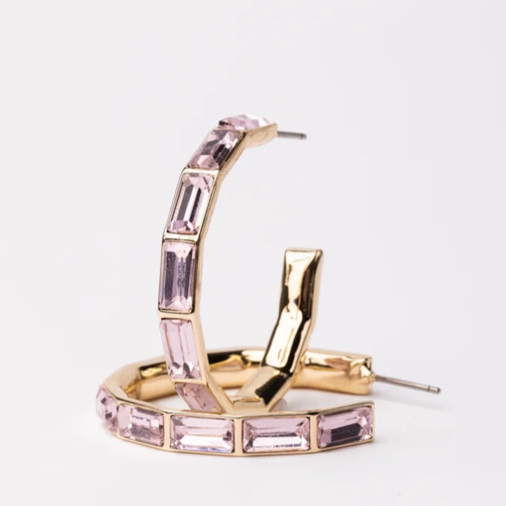 Michelle McDowell Kora Blush Hoops